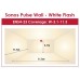 Klaxon ESB-5004 Sonos Pulse Wall VAD Beacon with Shallow Base - Red Body & White Flash 